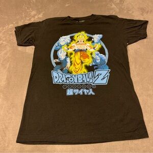 Dragon Ball Z Super Saiyan Graphic Tee - Black Yellow Blue shirt top men’s M